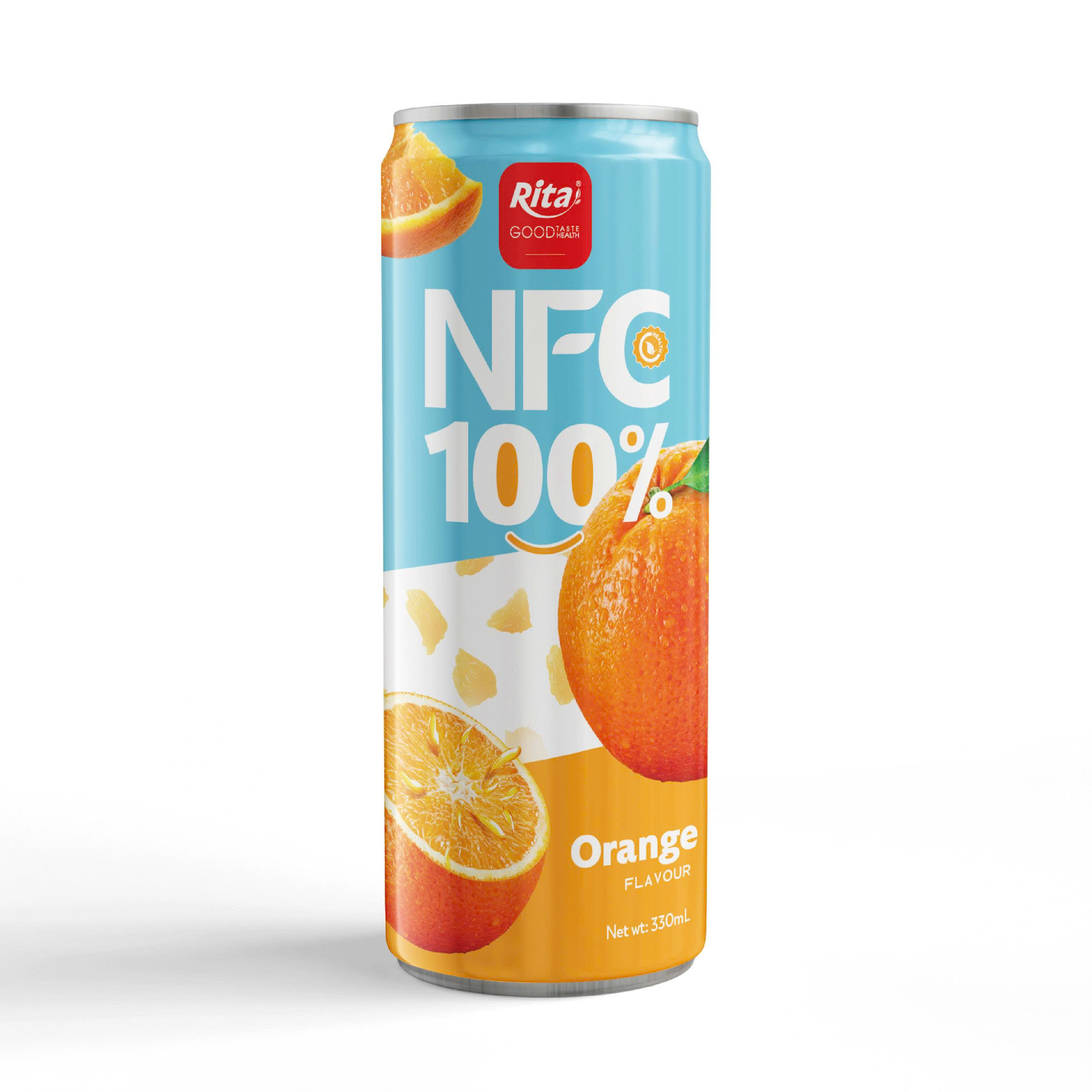 Rita Jugo de Naranja NFC 100% en Lata de 330ml