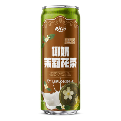 Té verde de jazmín con leche de coco, 320 ml (11.18 fl oz)