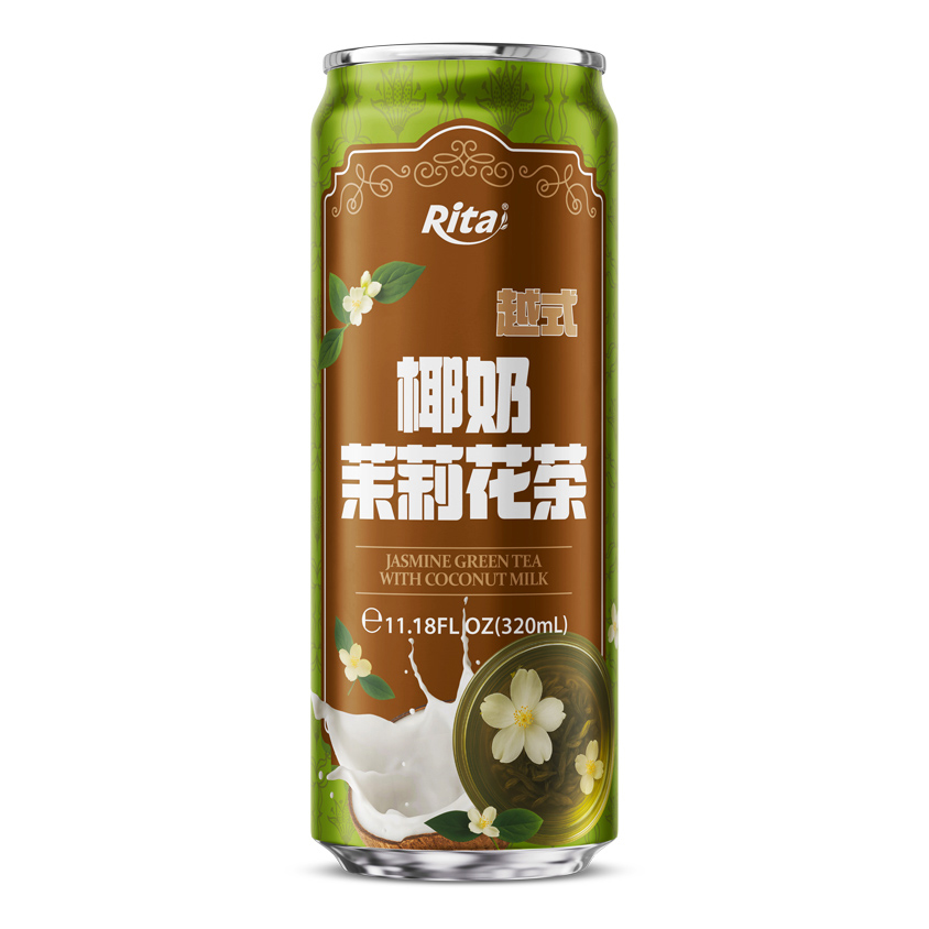 Té verde de jazmín con leche de coco, 320 ml (11.18 fl oz)