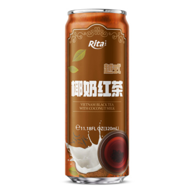 Té negro vietnamita con leche de coco, 320 ml (11.18 onzas líquidas)