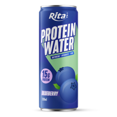 Agua Proteica con Arándanos Azules 15g Proteína