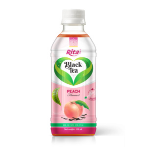 Black Tea Peach Drink Good Health 350ml