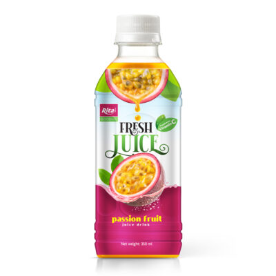 350ml Pet bottle best fresh natural passion fruit juice