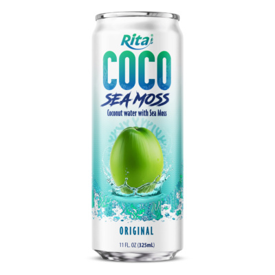 Agua de Coco con Musgo Marino Coco Sea Moss 325 ml