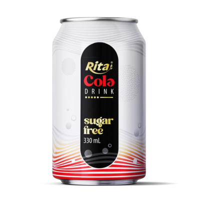 Rita Sugar Free Cola: Refresco Carbonatado Sin Azúcar en Lata de 330ml