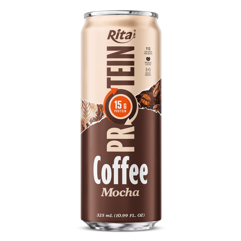 Café Proteico Mocha 15 g Listo para Tomar – Lata de 325 ml