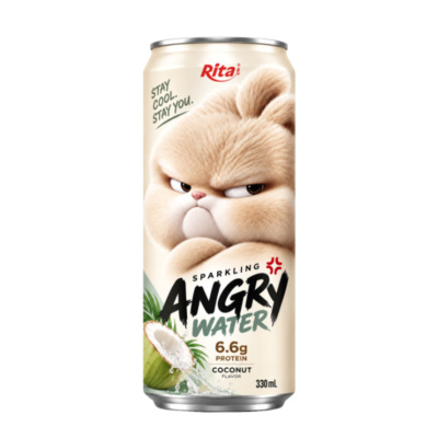 Agua de Coco con Gas y Proteína 330ml – Agua Furiosa