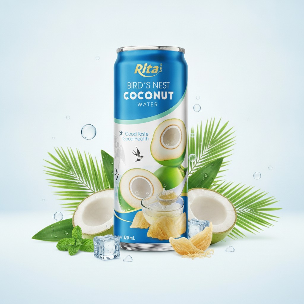 11.18 Fl Oz Bird’s Nest Coconut Water Poster 2