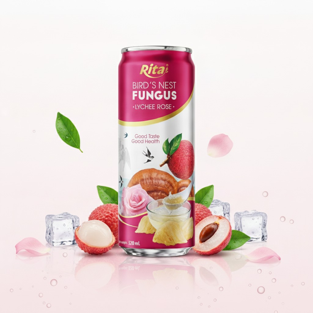 11.18 Fl Oz Bird’s Nest Fugus Lychee Rose Poster 2