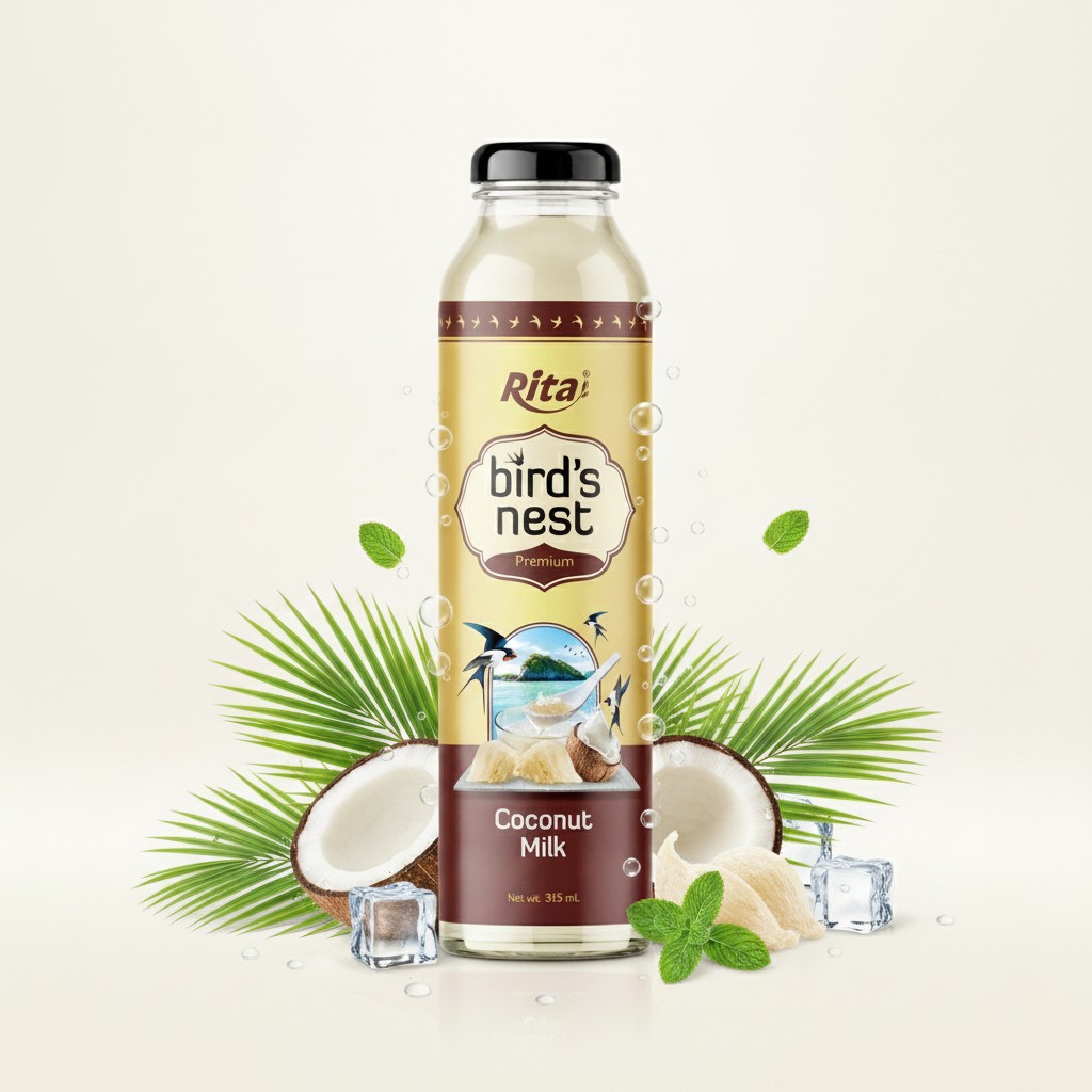Bird's Nest Coconut Milk 315ml Poster 2